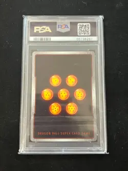 Vegeta Prideful Hero Dragon Ball Super Card BT8-125 Malicious Machinations PSA10 - Image 2