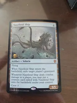 Nautiloid Ship Commander Legends: Battle for Baldur's Gate Prerelease Stampdfoil - Image 1