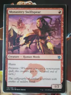 Mtg: Monastery Swiftspear - Image 1
