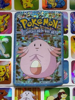Pokemon 151 Vintage Pocket Monsters Vending HOLO Prism Sticker 2000 Nintendo - Image 3