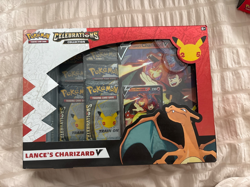 Pokemon Celebrations Collection Lance's Charizard V Booster Promo Box 2021 - Image 1