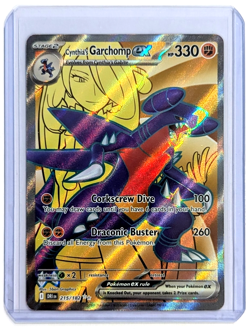 Garchomp ex 215/182 Ultra Rare Full Art POKEMON TCG Destined Rivals DRI EN NM/M - Image 3