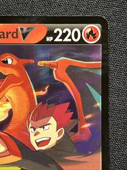 Lance’s Charizard V SWSH133 Pokemon Celebrations Black Star Promo Holo NM #1 - Image 4