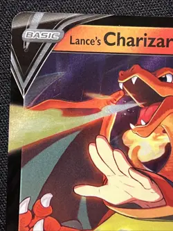 Lance’s Charizard V SWSH133 Pokemon Celebrations Black Star Promo Holo NM #1 - Image 5
