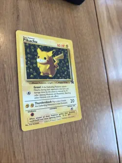 Pokemon Pikachu Promo Basic #1 Black Star Never Played - Image 2