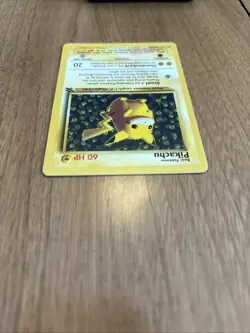 Pokemon Pikachu Promo Basic #1 Black Star Never Played - Image 5