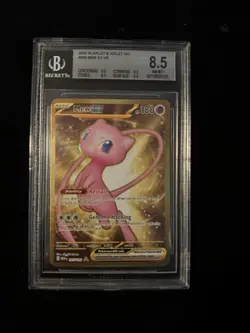 Pokemon Mew EX Gold TCG 205/165 SV 151 Scarlet & Violet Hyper Rare Holo - Image 1