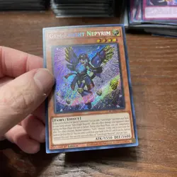 Yugioh! Gem-Knight Nepyrim BLMM-EN021 Secret Rare 1st Edition NM - Image 5