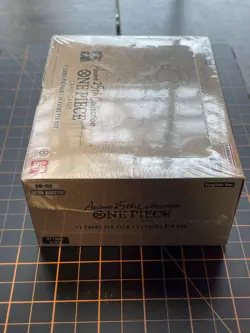 One Piece TCG EB-02 English Anime 25th Collection Booster Box, New Sealed EB02 - Image 3