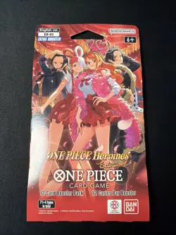 NEW/SEALED One Piece TCG Extra Booster Pack Heroines Edition EB-03 English - Image 1