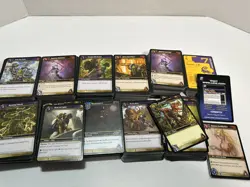 Lot of 900 WOW World of Warcraft TCG CCG Azeroth Rares Epic Common and Uncommon - Image 1