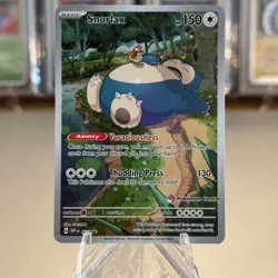 NM/M! Snorlax SVP 051 S&V 151 Pokemon Center ETB Stamped Promo Pokemon Card! ✨ - Image 1