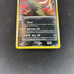 Dark Tyranitar 19/109 Team Rocket Returns Reverse Foil Rare Pokemon Card MP/HP - Image 3