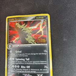 Dark Tyranitar 19/109 Team Rocket Returns Reverse Foil Rare Pokemon Card MP/HP - Image 4