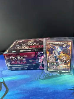 VCard Set 3: Divine Chaos First Edition Booster Box SEALED (+Free Promo Card) - Image 1