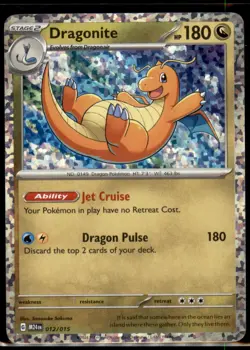Dragonite - 012/015 - M24 EN Holo Mcdonald's Dragon Discovery Pokemon Card - Image 1