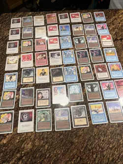 1990’s MTG Magic the Gathering Cards 56 Unplayed Card Lot B - Image 1
