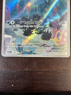 Pokemon TCG Marill Paldea Evolved Holo Card 204/193 Illustration Rare - Image 2