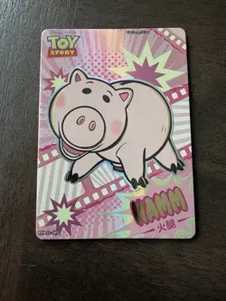 Hamm SR Card Disney 100 Pixar 37th Anniversary Oscars Card Fun Toy Story - Image 1