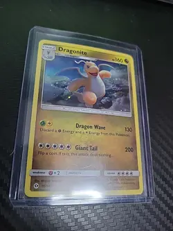 Dragonite 96/149 Sun & Moon Cosmos 2017 Holo Rare Pokemon Card LP-NM - Image 1