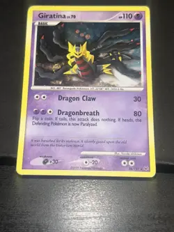 Pokemon Cards Giratina 28/127 Cosmos Holo Promo - (NM-) *SWIRL* - Image 1
