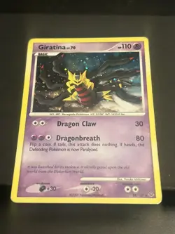Pokemon Cards Giratina 28/127 Cosmos Holo Promo - (NM-) *SWIRL* - Image 2