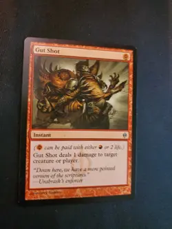 Gut Shot New Phyrexia NM Magic The Gathering MTG TCG Card See Pics - Image 2