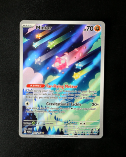 Pokemon Card TCG - Minior 201/182 - Paradox Rift - Illustration Rare - NM ⭐ - Image 1