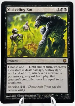 Shriveling Rot 54/165 Darksteel MTG LP - Image 1