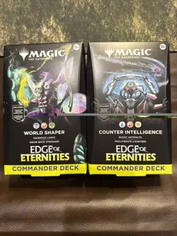 Magic the Gathering Deck Commander Decks Edge of Eternities MTG Set of 2 - Image 1