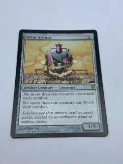 Silent Arbiter - Conspiracy - MTG - Rare - Magic The Gathering - Image 2