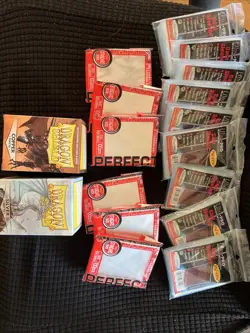 KMC Perfect Fit Sleeves Case 6 packs of 100 + Dragon Shield x 2+ Ultra Pro x 8 - Image 1