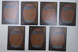 MTG Alternate Forth 4th Edition Common Lot Green 7 Unplayed Magic The Gathering - Image 2