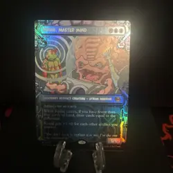 Krang, Master Mind (Showcase Foil) 0230 TMT Teenage Mutant Ninja Turtles MTG NM - Image 1