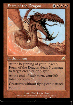 Form of the Dragon Scourge Regular MTG - Image 1