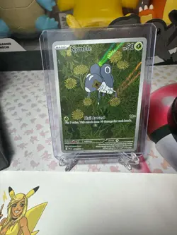 Nymble 096/094 Me02: Phantasmal Flames Holo Pokemon TCG Pack Fresh Grass Type - Image 2