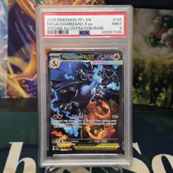 2025 Pokemon PFL EN Mega Charizard X EX Special Illustration Rare PSA 9 - Image 1
