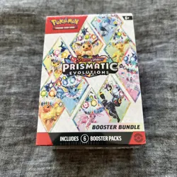 Pokemon TCG Prismatic Evolutions Booster Bundle - New Factory Sealed - Image 1