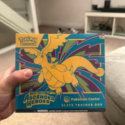 Ascended Heroes Pokemon Center ETB Elite Trainer Box Factory Slight Tear In Seal - Image 1
