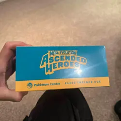 Ascended Heroes Pokemon Center ETB Elite Trainer Box Factory Slight Tear In Seal - Image 3