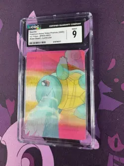 2000 POKEMON PIONEER LENTICULAR PROMO #23 SHOW TIME! LENTICULAR PROMO, Low Pop! - Image 1