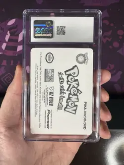 2000 POKEMON PIONEER LENTICULAR PROMO #23 SHOW TIME! LENTICULAR PROMO, Low Pop! - Image 5