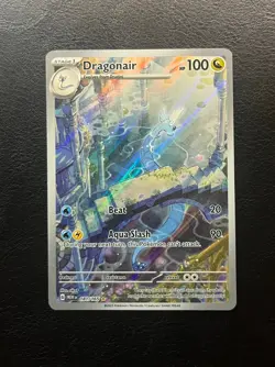 Pokemon TCG - Dragonair- 181/165 - 151 - Illustration Rare - Near Mint - Image 1