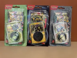 Pokemon Ascended Heroes Erika’s Tangela & Larry's Komala Phantasmal Raikou LOT - Image 1