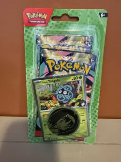 Pokemon Ascended Heroes Erika’s Tangela & Larry's Komala Phantasmal Raikou LOT - Image 3