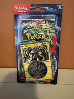 Pokemon Ascended Heroes Erika’s Tangela & Larry's Komala Phantasmal Raikou LOT - Image 4
