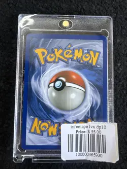 2007 Pokemon Infernape LV.X Holo Black Star Promo DP10 Swirl Ungraded - Image 2