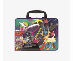 🌀 Pokemon TCG 2025 Fall Collector Chest Tin Sealed New Mega Destined Journey - Image 3