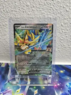 Pokemon Hop's Zacian ex SVP193 Scarlet & Violet Promo Black Star Holo - Image 1