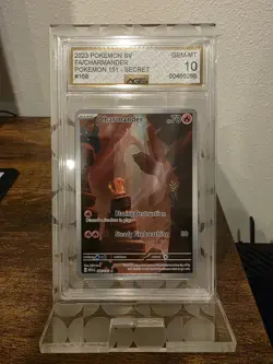 Charmander 168/165 Sv: Scarlet & Violet 151 Holo AGS 10 GEM MINT Pokemon TCG - Image 1